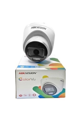 Hikvision Ds-2Ce70Df0T-Pf 2Mp 2.6Mm Lens 1Colorvu Ahd Dome Kamera