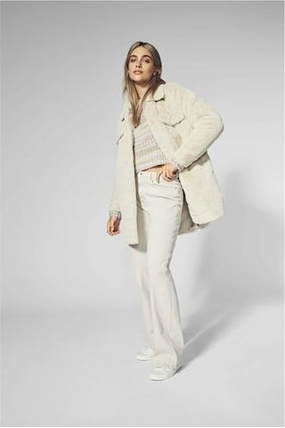 Only Onlvıda Fur Shacket Otw Bej 001