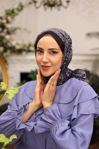 Silk Home Nariya Şal 90001-23 Gri