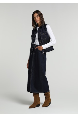 Colin's Colins Regular Fit Kadın Dark İndigo Denim Yelek Cl1082774 Q1.v1 Dn45186