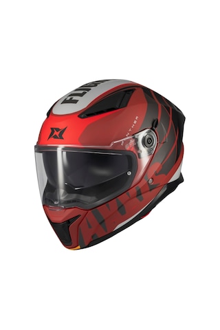 Axxis Panther SV C5 Full Face Güneş Vizörlü Ece 22.06R Motosiklet Kaskı Kırmızı Siyah