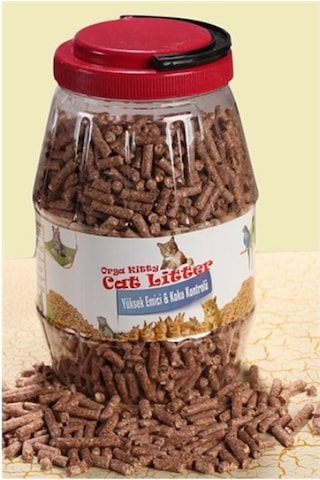 Orga Kitty Doğal Selüloz Pelleti Kedi Kumu 2 KG