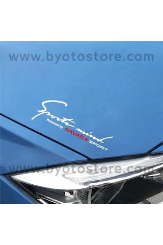 Nissan Navara Için Sports Mind Oto Sticker