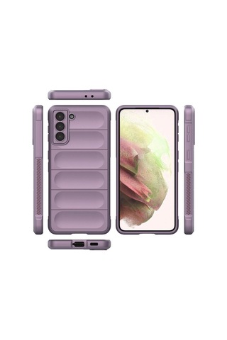 Samsung Galaxy S22 Plus Kılıf Optimum Silikon - Mor