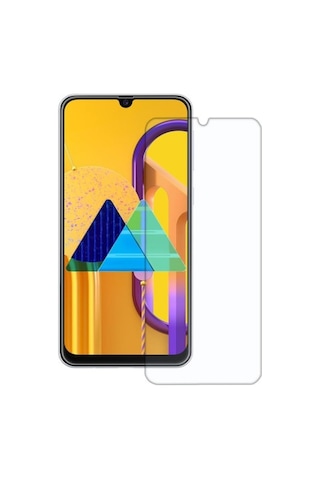Samsung Uyumlu Galaxy M30S Nano Kırılmaz Cam Ekran Koruyucu Şeffaf