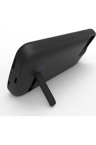 Apple Uyumlu iPhone 13 Pro Kılıf Şarjlı Stand Harici Batarya 5000 Mah