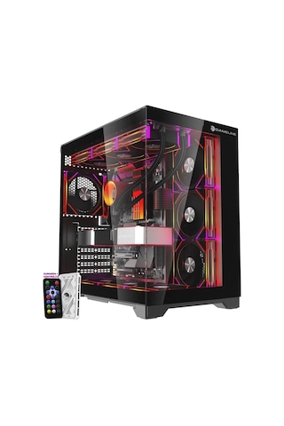 Alltech Virtual Raid 16X i5-12400F 16 GB 500 GB NVMe SSD RTX5060Ti 27" Free Dos Masaüstü Oyuncu Bilgisayarı