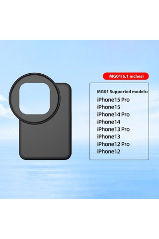 Maiyame Mg01 6.1 İnç Telefon Filtre Magsafe Manyetik Taban + 67mm 1/2 Siyah Yumuşak Filtre, İphone 12/13/14/15 Serisi Uyumlu, Profesyonel Fotoğraf Çekimi İçin