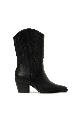 Butigo 24k-1002 5pr Siyah Kadın Kovboy Bot 000000000102050923 Siyah