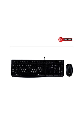 Logıtech Mk120, 920-002560, Usb Kablolu, Türkçe Q, Klavye Mouse Set