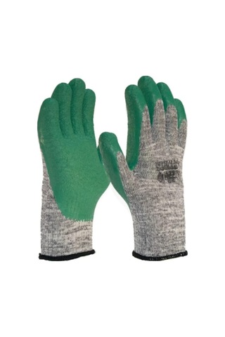 Camcı Eldiveni Lateks Iş Eldiveni Xl Yeşil - Gri