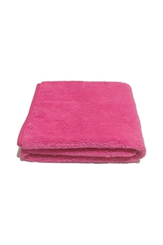 Yıkanabilir Yumuşak Welsoft Peluş Kedi Ve Köpek Battaniyesi, Orta Boy 100x80 Cm Acı Kahve - Pembe