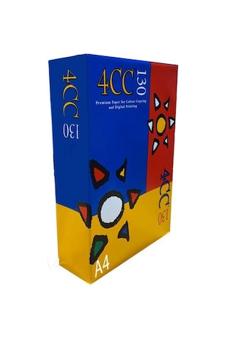 4 CC Gramajlı Fotokopi Kağıdı A4 130 Gr 500 Lü
