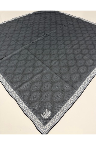 Levidor Lotus Desen Eşarp - 06107 Gri-10