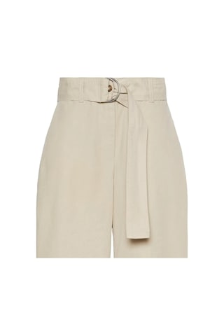 Calvin Klein Cotton Seamed Pant Kadın Krem Kumaş Pantolon-12774 Krem