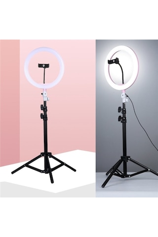 14" Ring Light Video Fotoğraf Çekim Işığı + 210 CM Stand