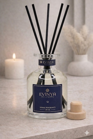 Q Bambu Çubuklu Oda Kokusu 150 Ml Premium & Kalıcı Reed Diffuser Japon Kiraz Çiçeği