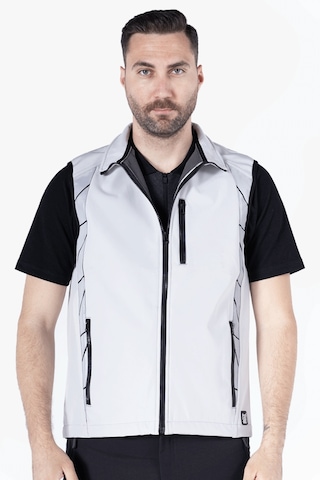 Tiger Softshell Yelek Açık Gri - Siyah