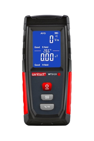 Wintact Wt3121 Elektromanyetik Radyasyon Test Cihazı Ev Aletleri Radyasyon Dedektörü Elektromanyetik Radyasyon Ölçer