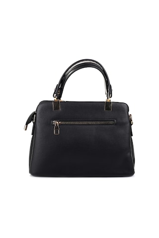Walkenzo 3822 Kadın Çok Bölmeli El & Omuz Çantası Siyah