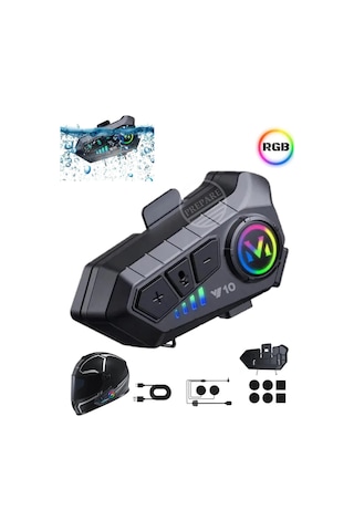 Prepare Y10 Bluetooth 5.0 Motosiklet Kulaklık