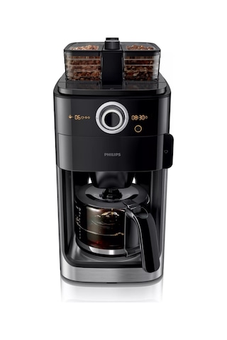 Philips HD7769 Öğütücülü Filtre Kahve Makinesi Siyah