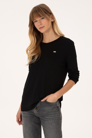 U.s. Polo Assn. Kadın Siyah Kazak /triko 50315449-vr046 Sıyah