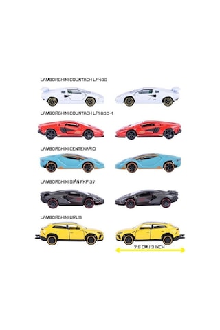 Lamborghini 5'li Araba Seti 8502105001
