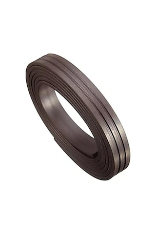 5 Metre Yapışkanlı Şerit Mıknatıs  Yumuşak Magnet 10mm genişlik 1.8mm kalınlık