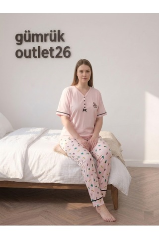 Vinetta Pijama Pembe