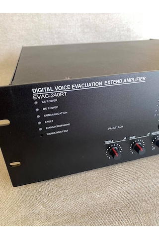 Cmx Evac-240Rt Acil Anons Sistemi Yönlendirici Amplifikatör 240W