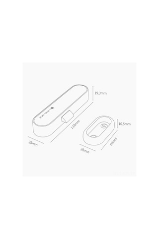 Singree Yeelock Akıllı Çekmece Kilit E - Bt 5.1 Uyumlu, Anahtarsız, Çocuk Güvenliği, Uygulama Yönetimi, Beyaz Aa Pil Dahil