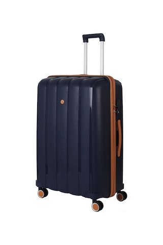 Mçs Polipropilen Valiz V305 75 Cm Lacivert/hardal