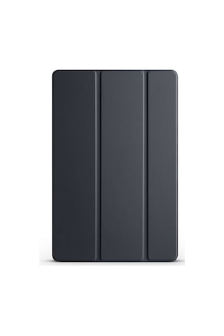 Galaxy Tab A9 Plus Uyumlu Zore Smart Cover Standlı 1-1 Kılıf-siyah Tablet Kılıfı