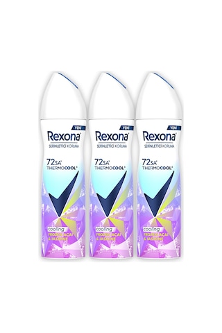 Rexona Thermocool Kadın Sprey Deodorant Frozen Açai & Jasmine 150 Ml X3
