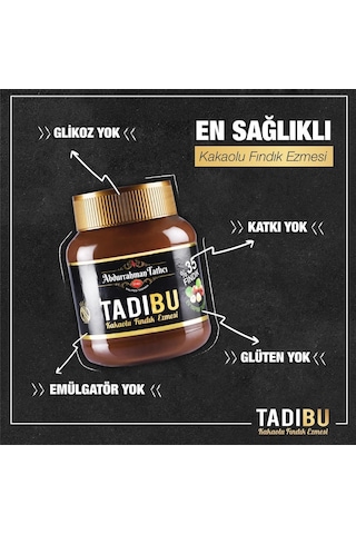 Abdurrahman Tatlıcı Tadıbu Kakaolu Fındık Ezmesi 4 x 330 G