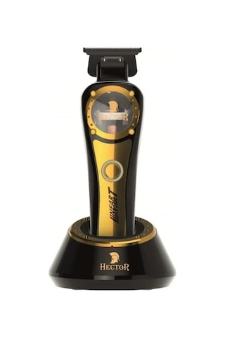 Hector Linear T Saç Sakal Sıfırlama Ve Çizim Makinesi 11.200 Rpm Gold-siyah 3 Saat
