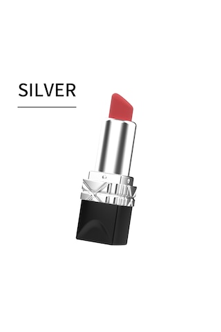 X-sense Silver Usb Şarjlı 10 Farklı Titreşim Ruj Vibratör