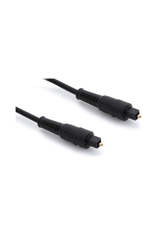 Fiber Optik Dijital Sinema Sistemi Ses Kablosu Optical Toslink Audio 10 Mt Siyahhh