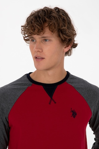 U.s. Polo Assn. Erkek Bordo Pijama Takım 50318618-vr014 Bordo