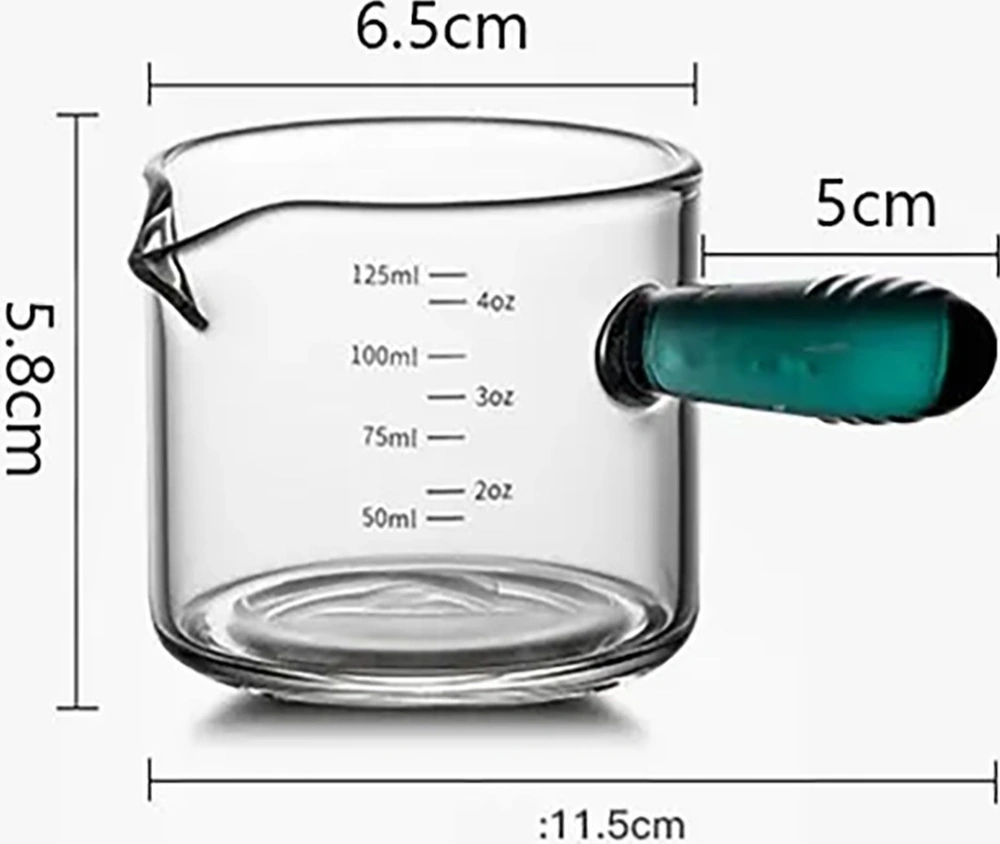 Espresso Kupa Ölçü Kabı Şeffaf 60ml Şeffaf Diğer