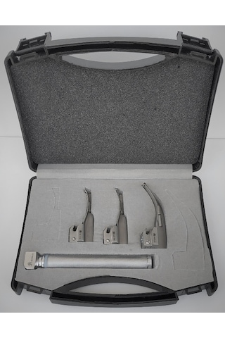Archer Pediatrik Laringaskop Laringoskop Set No:00-0-1 Eğri Blade