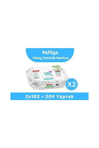 Easy Clean Yüzey Temizlik Havlusu 2x102 204 Yaprak Diğer