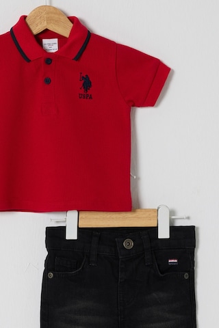 U.S. Polo Assn. Erkek Bebek Kırmızı Takım Usb2626-c-v3 Kırmızı