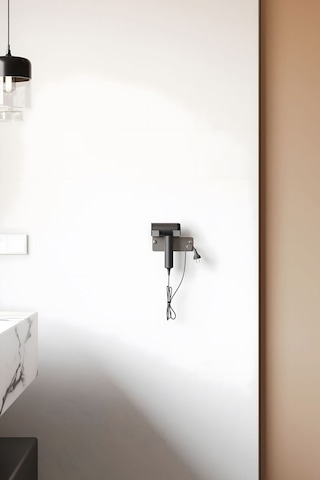 Zift Unique Paslanmaz Çelik Fön Makinesi Askısı,saç Kurutma Makinesi Tutacağı, Yapışkanlı & Vidalı Çift Seçenek Diğer