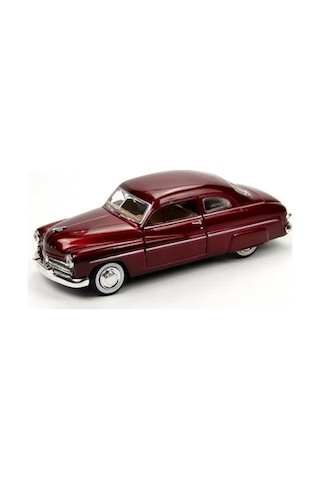 Motormax 1949 Mercury Coupe 1/24 Siyah Model Araba Bordo