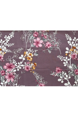 %100 Pamuk Yastık Kılıfı 50x70 Mor