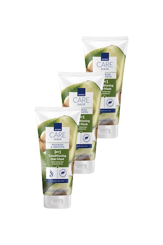 Care Avokado Ve Badem Yağı İçeren 3 U 1 Arada Saç Maskesi 200ml Üçlü Paket