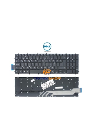 Dell Uyumlu Inspiron 15 7567 7566 7577 Notebook Klavyesi (Siyah Tr) - 541950674