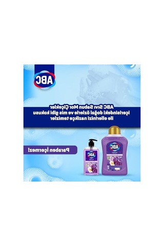 3 Litre Mor Sıvı Sabun, Yüzey Temizliği İçin Etkili